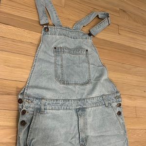 Fashion Nova Men denim Overalls
